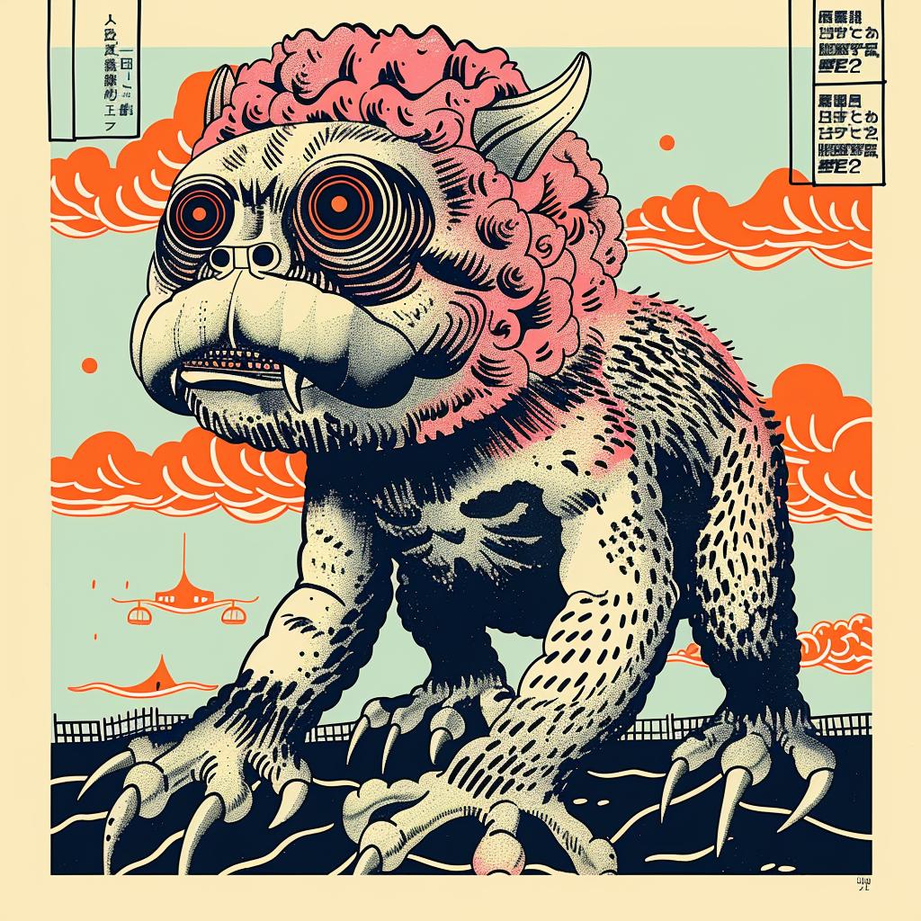 monster  illustration  poster  eyes  creature  design  graphic  visual  artwork  lettering 946135