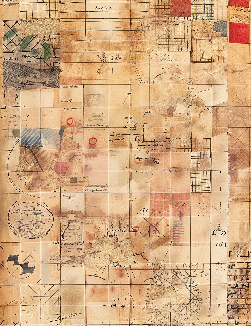 drawing  map  items  vintage  patchwork  homemade  stained  medieval  illuminati  symbology 961820