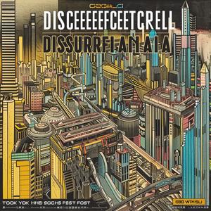 surreal  album  cover  disquiet  risograph  symbolist  hyper-realistic  screenprinting  artwork  design 1078340