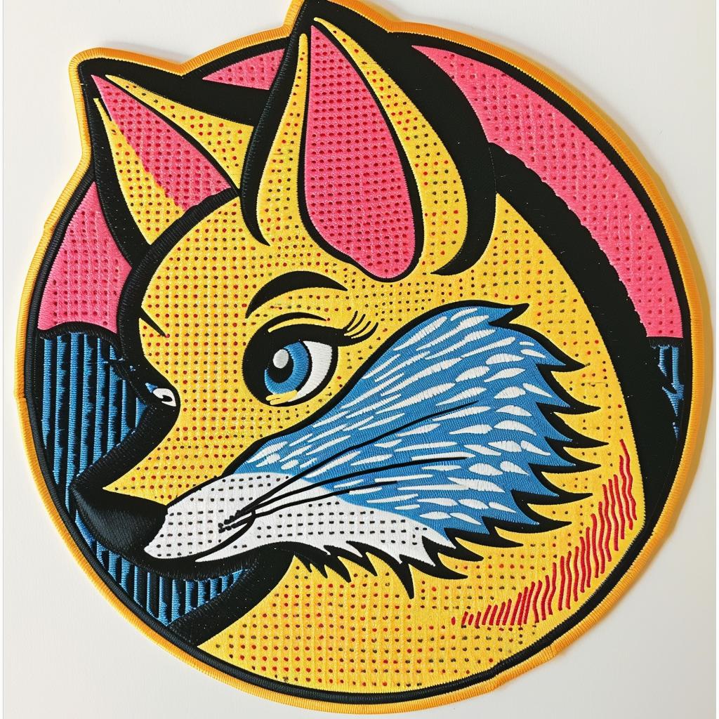 patch  stitch  chenille  fox  cartoon  hipster  streetwear  animal  minimal  cool 961420