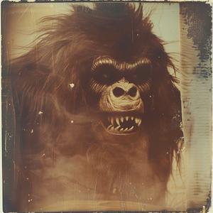 terrifying  Polaroid  monster  vintage  gorilla  portrait  nostalgia  1970s  photography  wildlife 1073571
