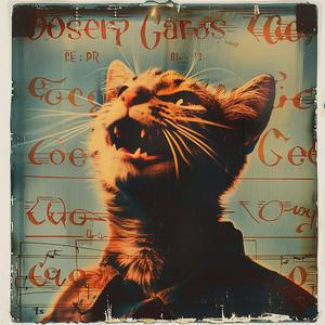 cat  shirt  sign  chromolithography  humor  playful  whimsical  vintage  animal  illustration 1040856