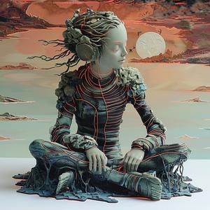 woman  rock  sculpture  figurine  minimalistic  modern  artwork  elegant  abstract  stylized 1038787