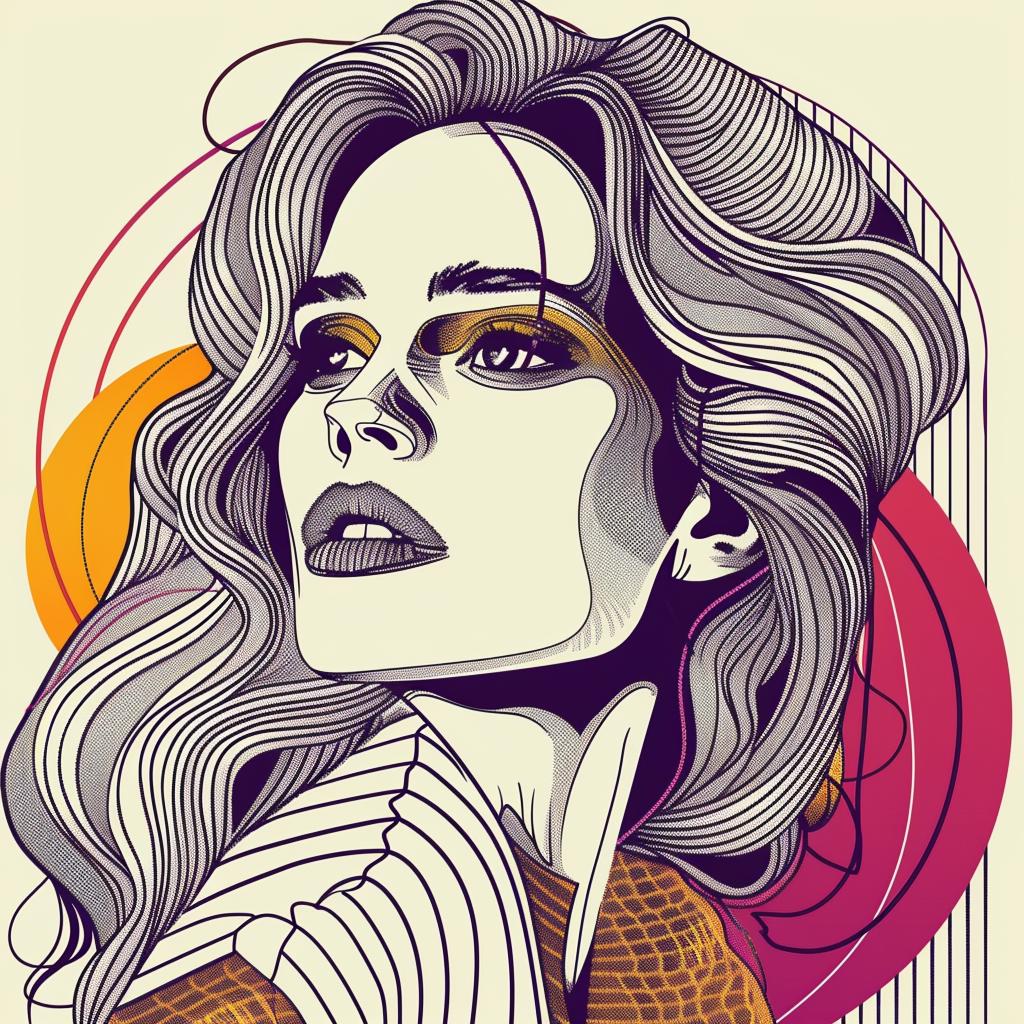 Pop Art  blonde  woman  long hair  colorful  female  white background  stylized  illustration  vibrant 937060