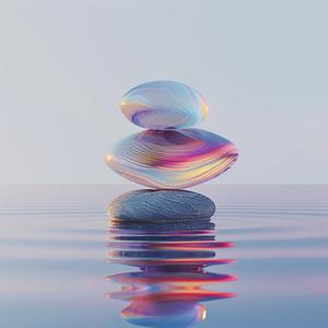 chromatic  aberration  holographic  stone  liquid  fabrication  reflection  installation  dark  monotone 1071382