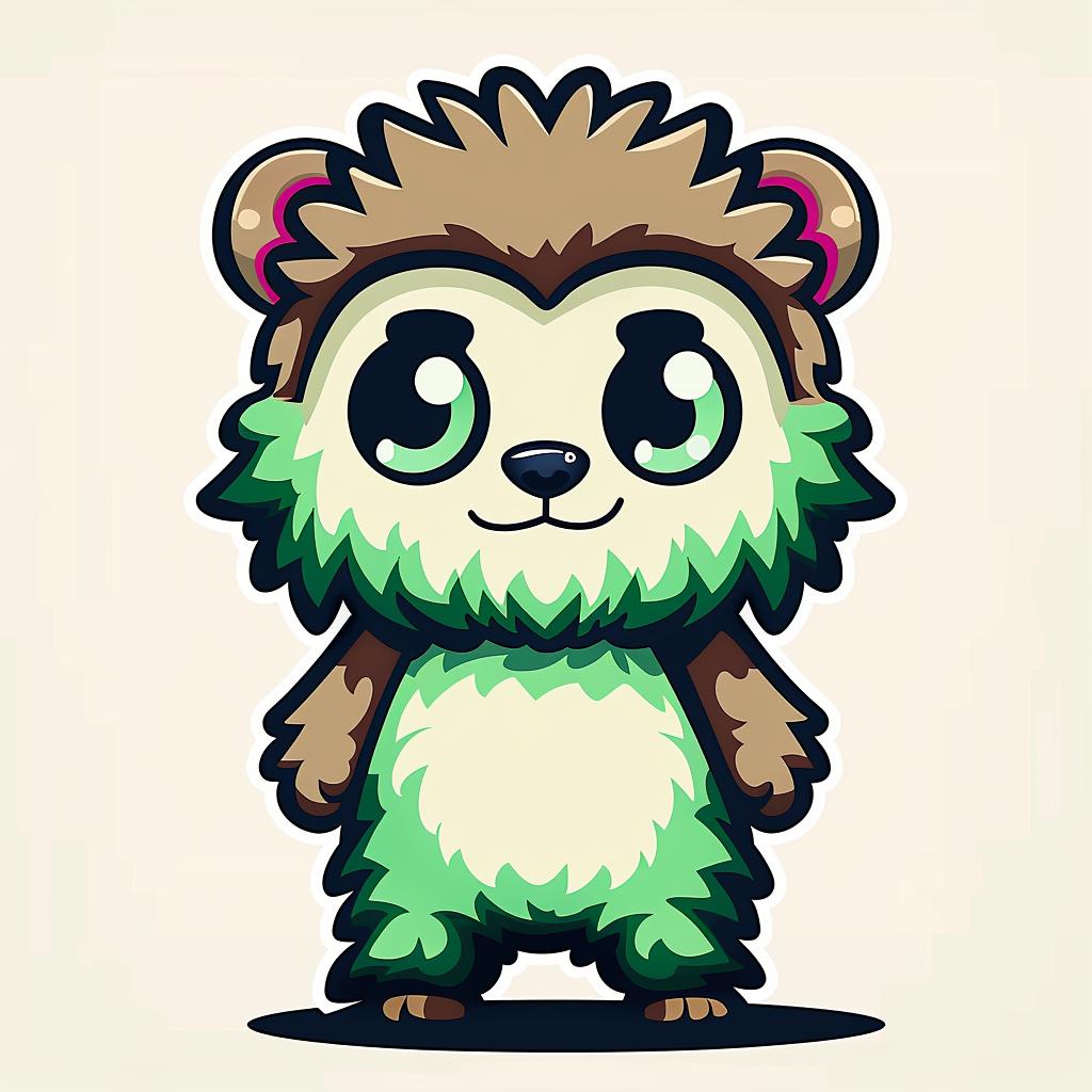 cartoon  hedgehog  green  eyes  big  nose  animal  playful  whimsical  cute 962393
