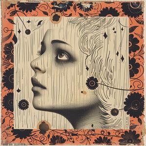 woman  flowers  face  painting  chromolithography  beauty  portrait  artistic  nature  vivid 1051887