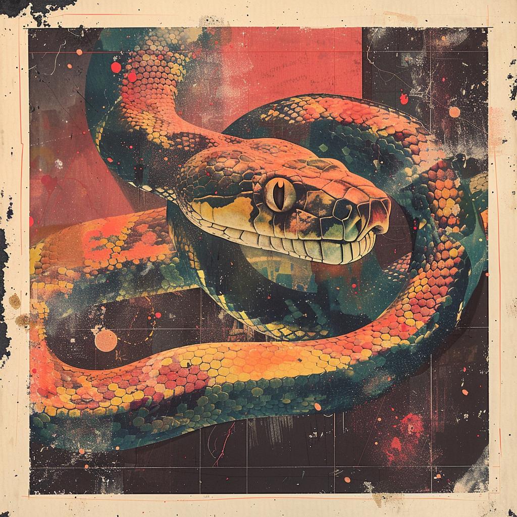 album  cover  snake  Bauhaus  painting  wall  illustration  artwork  graphic  visual 964426