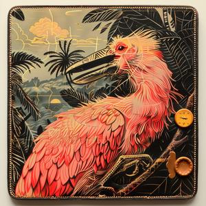 bird  wooden  box  button  illustration  colorful  chromolithography  artistic  nature  design 1050917