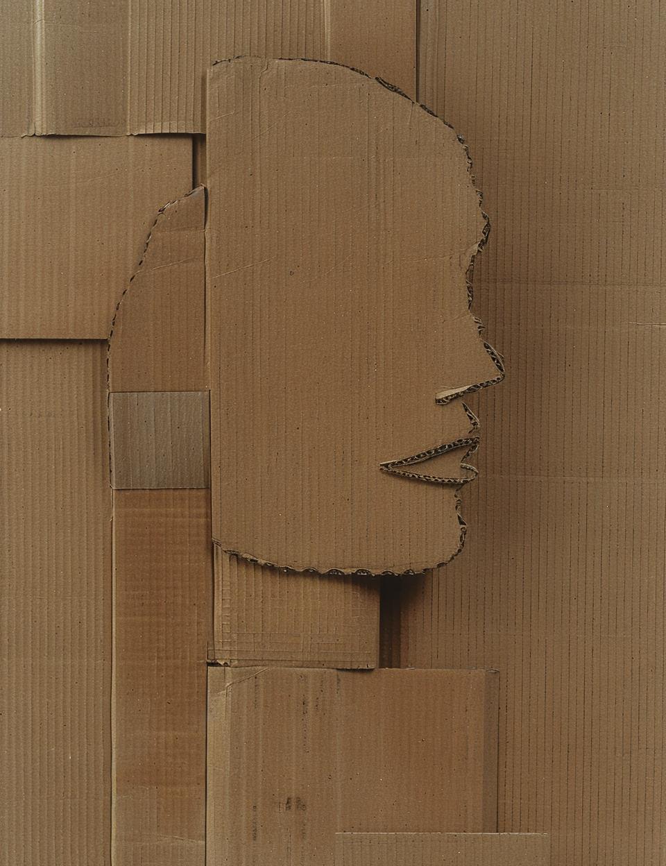 cardboard  cutout  woman  face  art  3D  design  profile  figurative  portrait 951542
