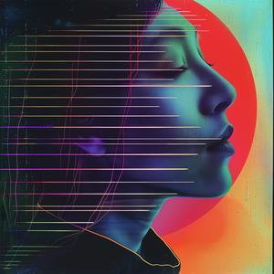 woman  colorful  background  red  sun  album  cover  artwork  creative  symbolist 1079708