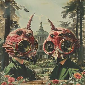 chromolithography  masks  people  building  art  visual  two  creative  design  surreal 1049859