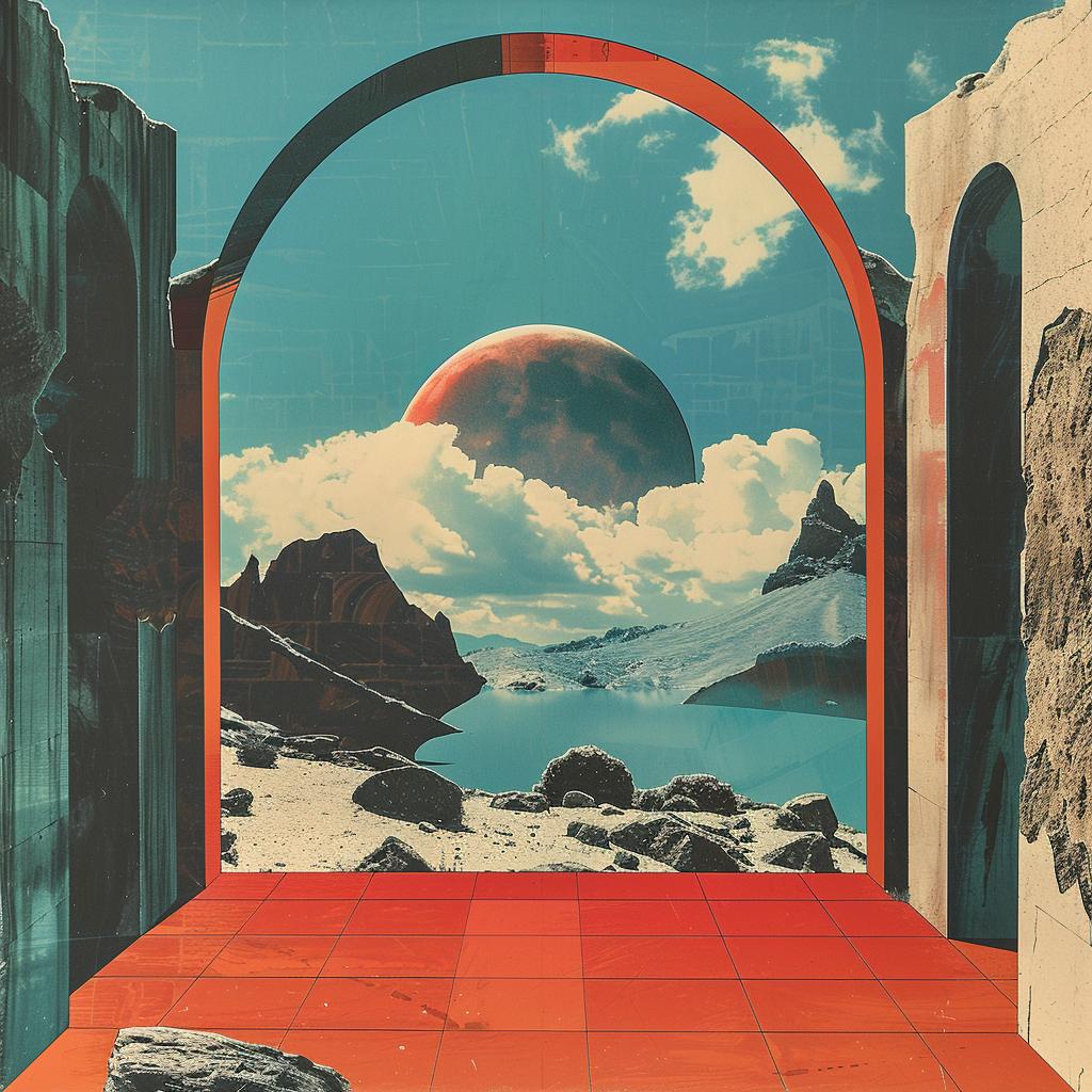 surreal  art  creative  hyper-realistic  screenprinting  Agostino  Iacurci  album  cover  unique 960346