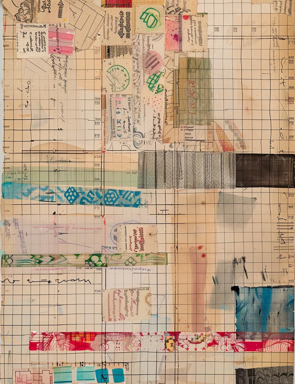 collage  papers  patchwork  markings  marginalia  artwork  vintage  homemade  mixed-media  document 962092