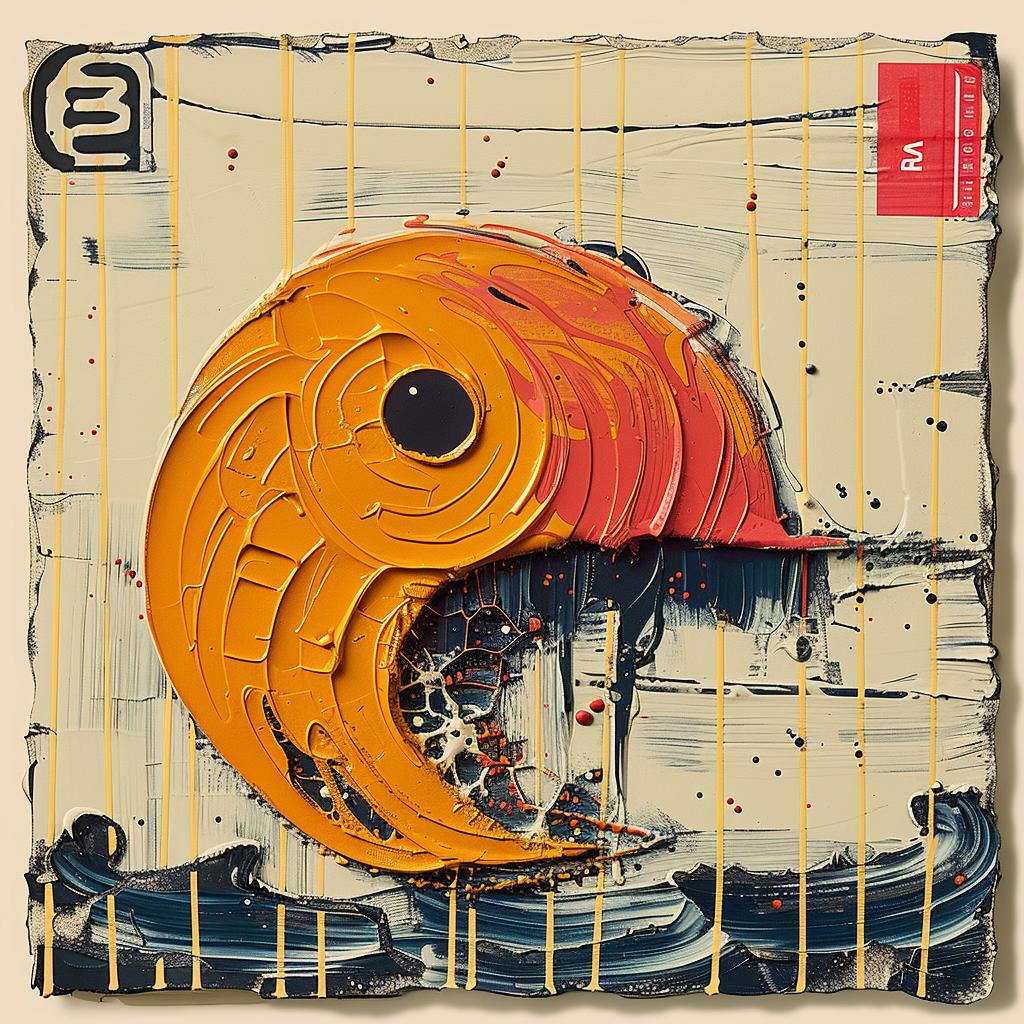 painting  yin  yang  orange  yellow  colorful  symbol  abstract  art  design 947747