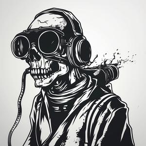 skull  headphones  mask  urban  grunge  streetart  dark  pop  illustration  music 1070705