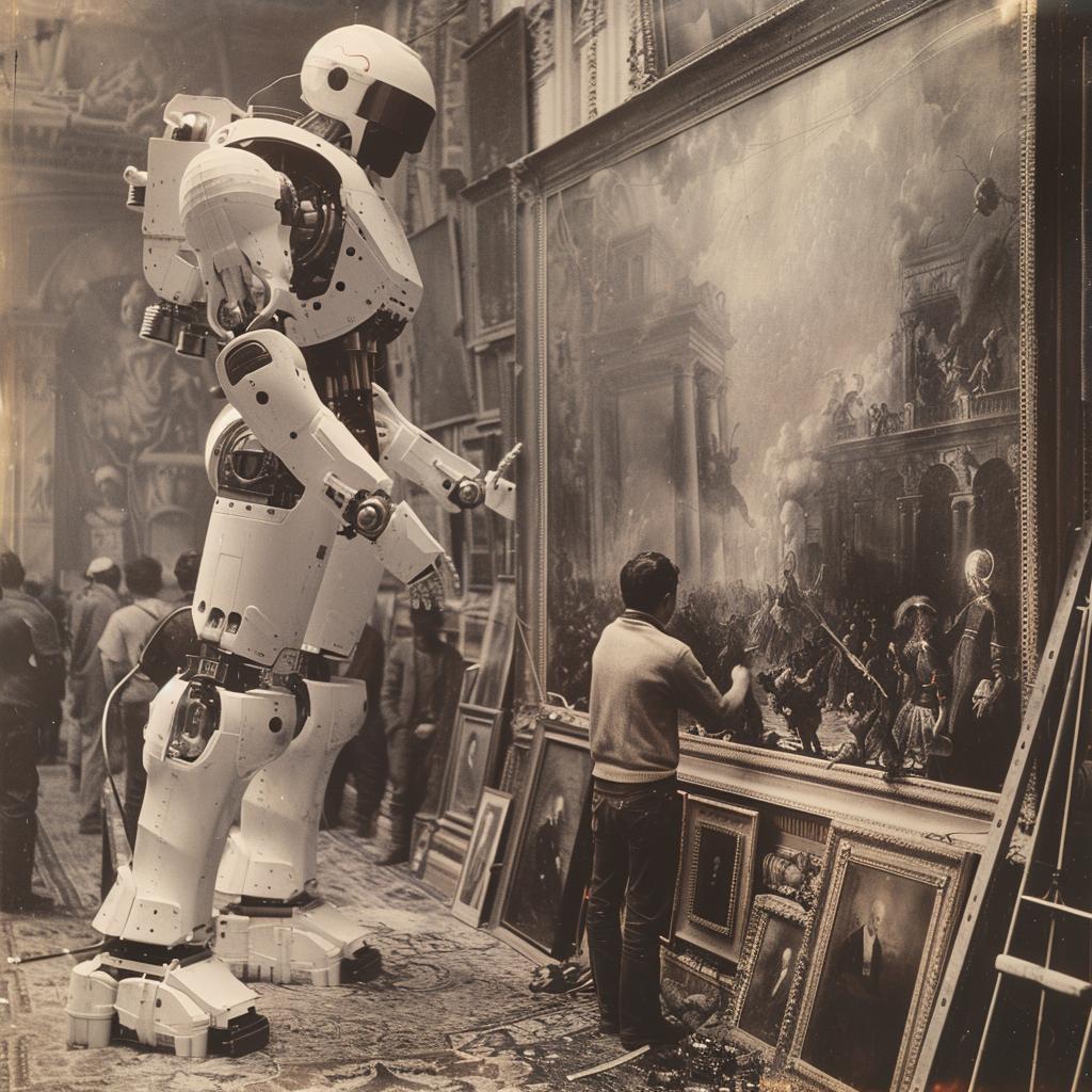 robot  Goliath  artist  gallery  vintage  photograph  art  exhibition  interaction  surreal 960078