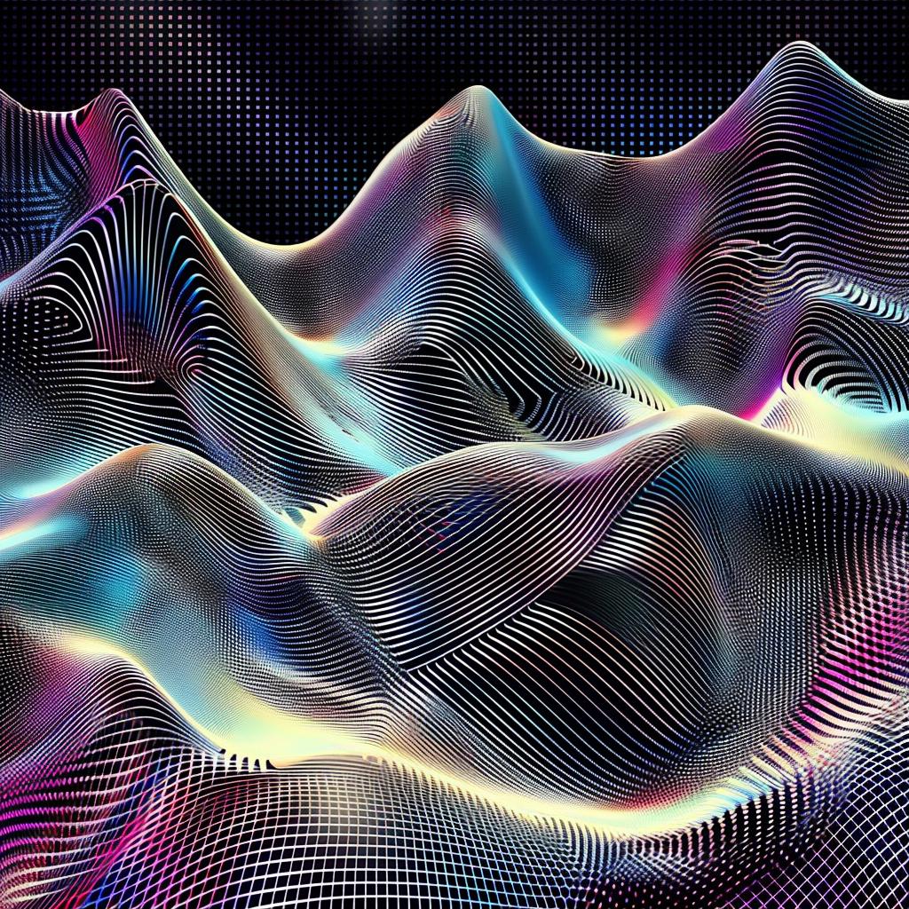 digital  waves  black  background  abstract  art  fluid  design  ocean  pattern 967208