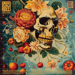 calendar  skull  flowers  art  design  graphic  colorful  creative  illustration  symbolic 1052341
