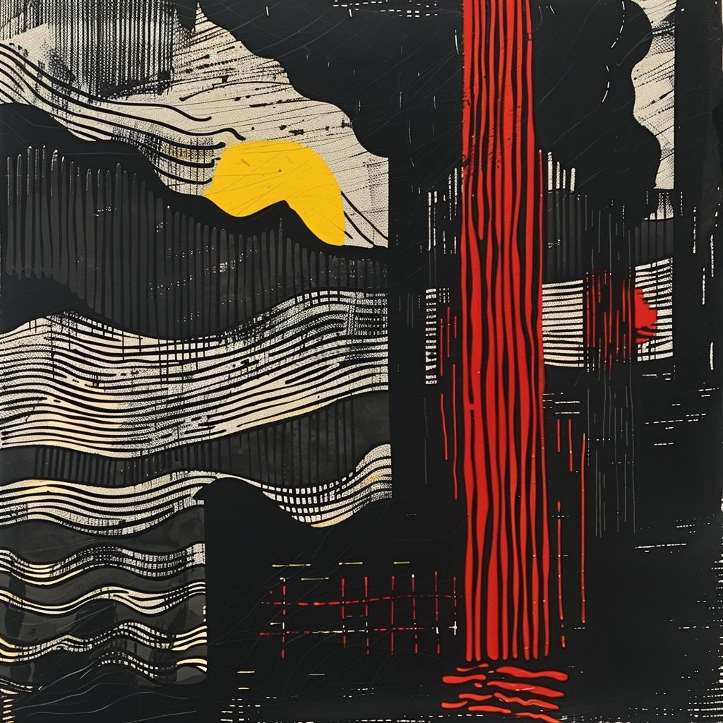 factory  smoke  red  industrial  collage  abstract  juxtaposition  painting  lines  art 936556