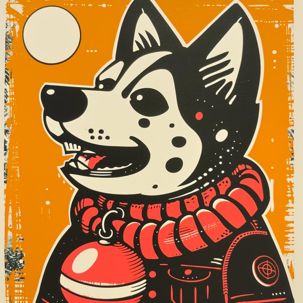 aggressive  streetwise  animal  knit  cap  culture  minimal  poster  dog  scarf 957911