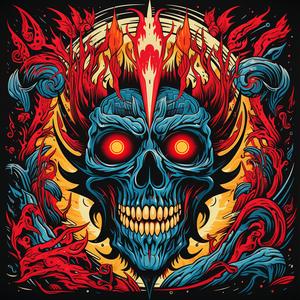 album  cover  neon  colors  snow  bold  asymmetrical  pattern  tattoo  design 1078794