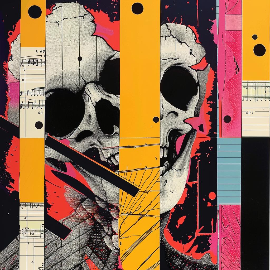 abstract  impressionism  skull  colorful  graphic  design  vibrant  painting  art  surreal 968648