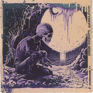 encaustic  paint  album  cover  blackest  night  art  Virgil  Finlay  Todd 1066839