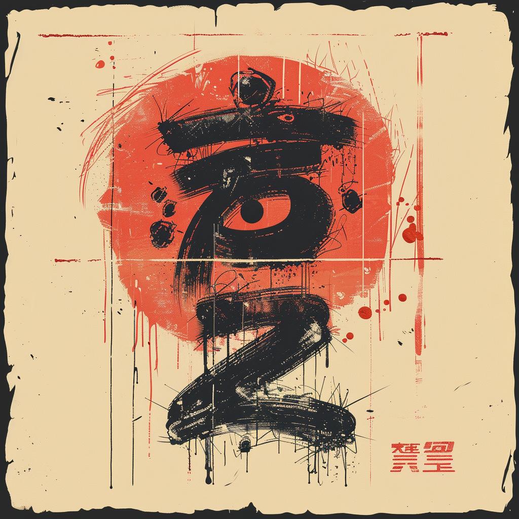 Japanese  calligraphy  illustration  kamikaze  stylized  art  typeface  cultural  traditional  graphic 947818