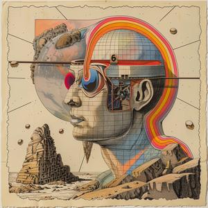 DADA  vintage  poster  drawing  man  brain  art  surrealism  abstract  expression 1036486