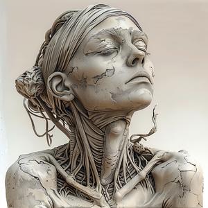 sculpture  female  wires  abstract  modern  femalefigure  expression  form  futuristic  art 1038703