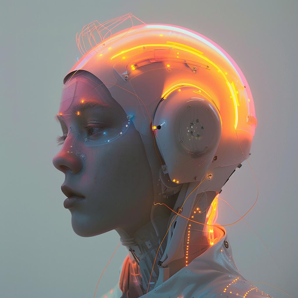 cyborg  woman  neon  photography  glow  color  lighting  futuristic  portrait  sci-fi 965637