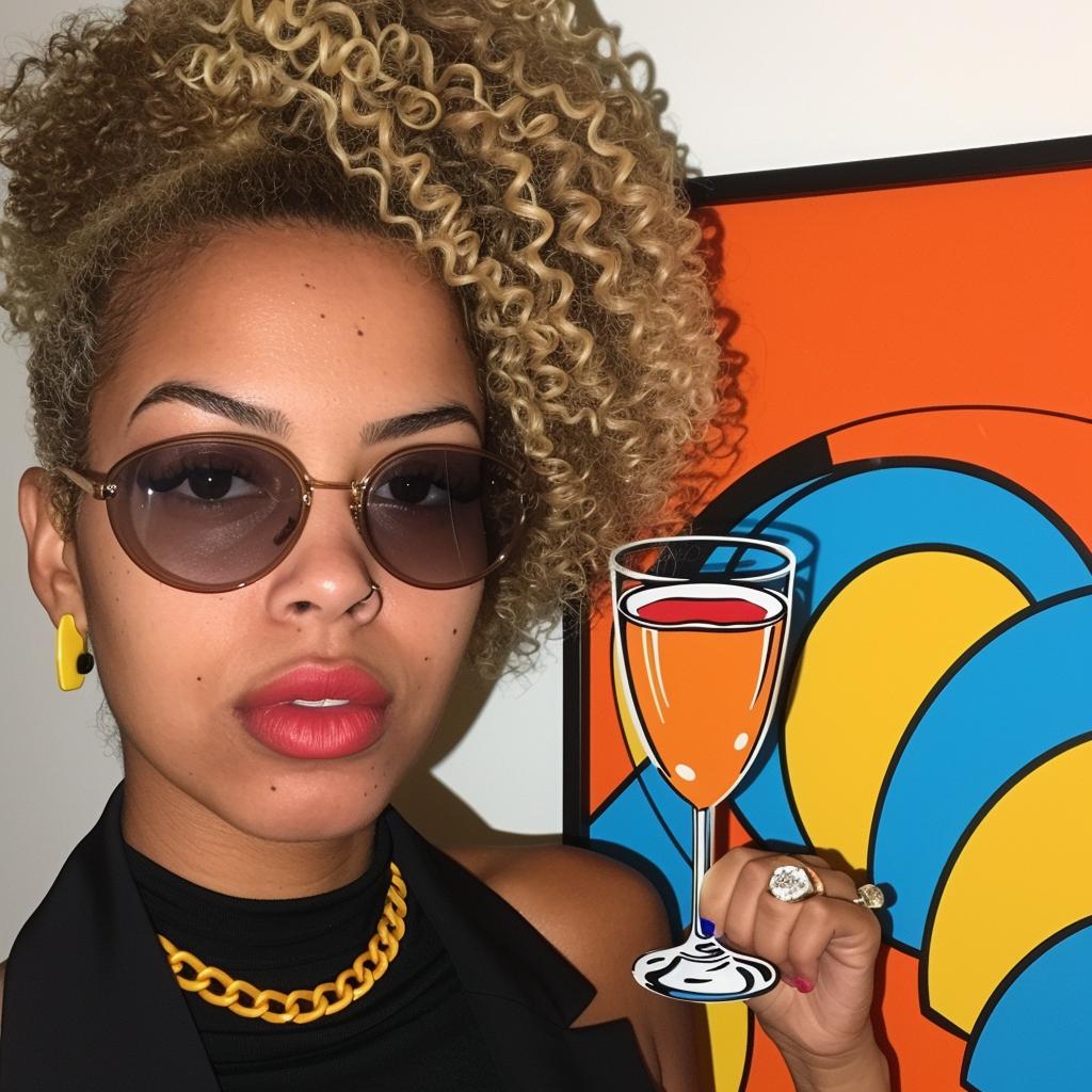 woman  African-American  afro  wine  light  skin  portrait  beauty  celebration  style 972412