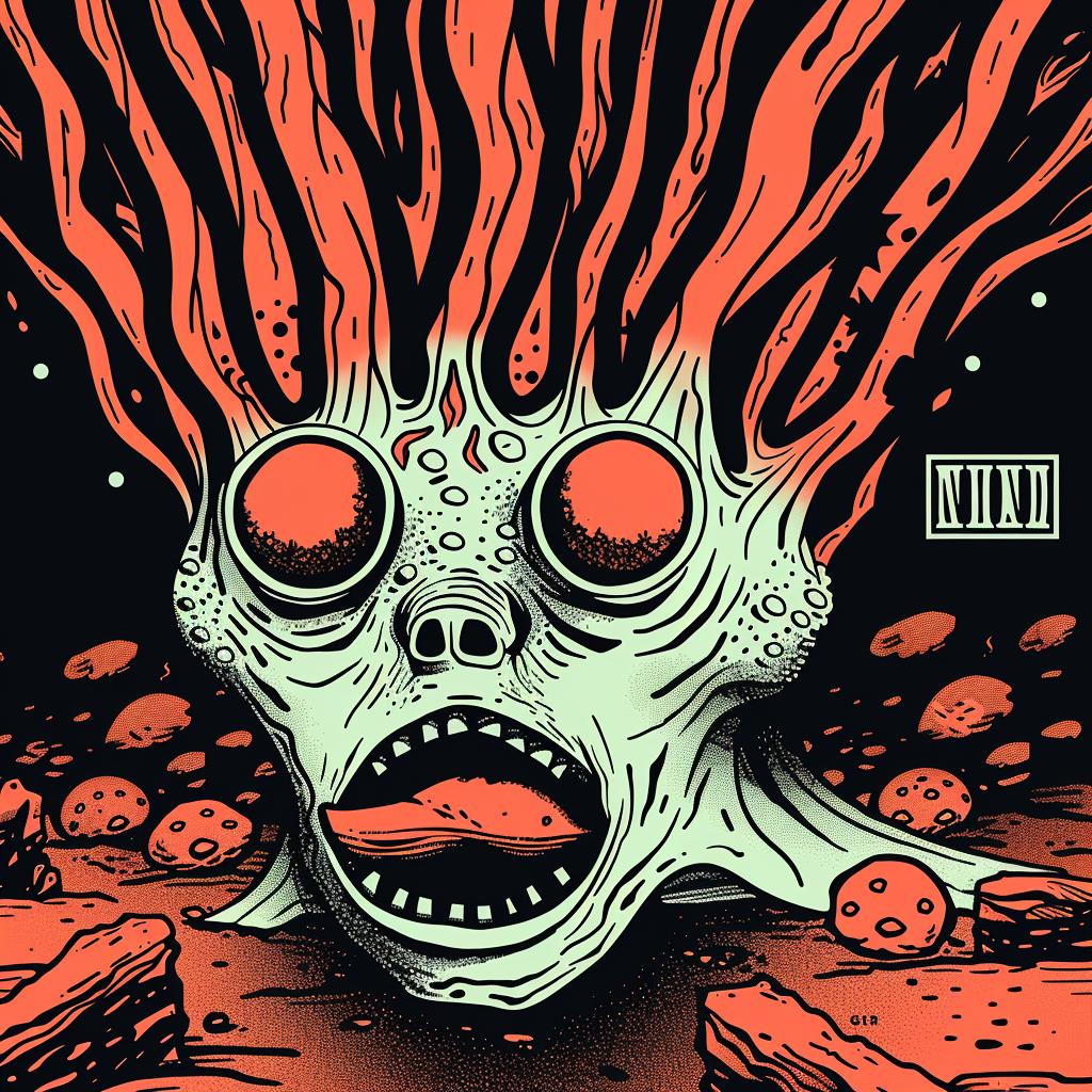 creature  album  poster  design  graphic  visual  music  art  concept  illustration 945578