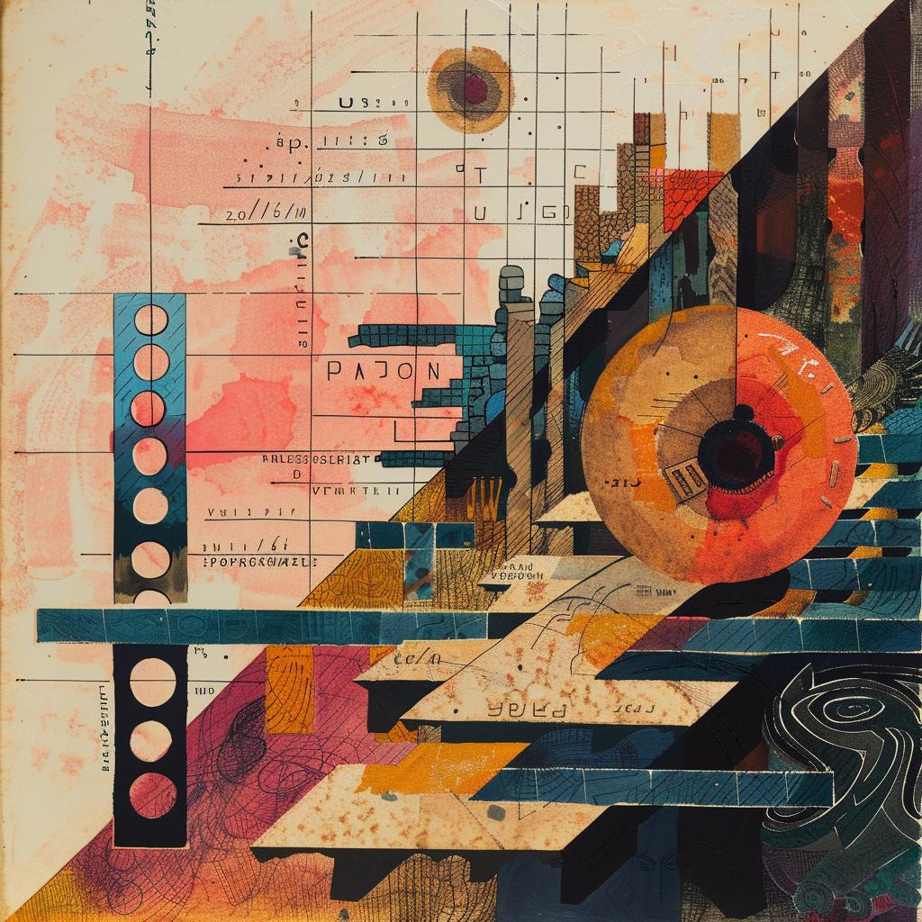 orange  blue  geometric  shape  abstract  axonometrics  paint  introspective  spiritual  vibrant 974770