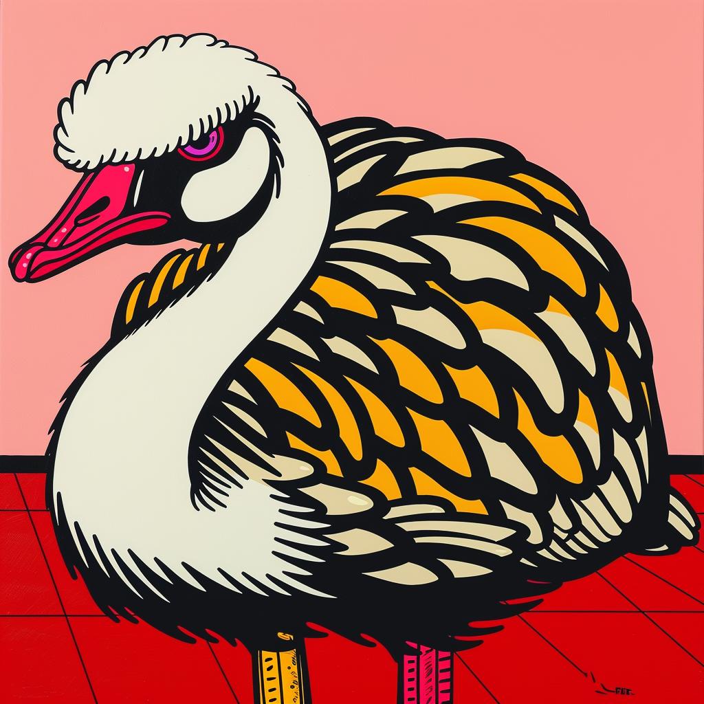 ostrich  painting  colorful  background  vibrant  animal  artwork  whimsical  nature  fun 973245