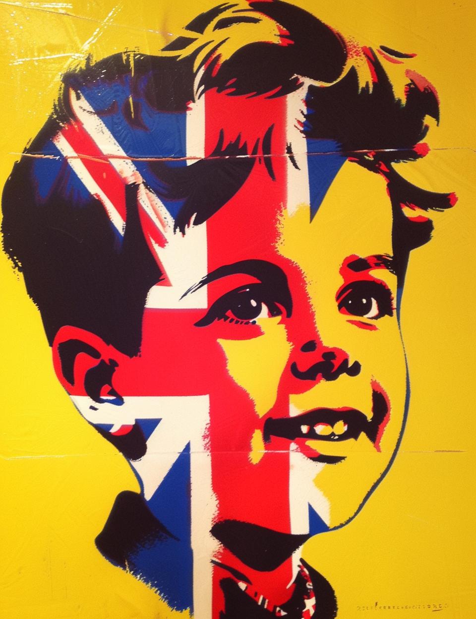 propaganda  poster  boy  unionjack  flag  art  historical  portrait  face  symbol 929096