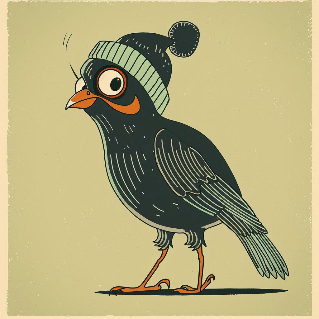 bird  hat  down  cartoon  streetwise  hip-hop  simple  visual  aggressive  urban 959333