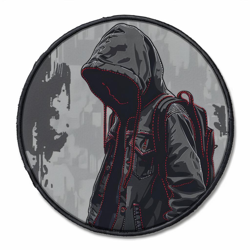 patch  streetwear  chenille  hoodie  silhouette  tagger  hip-hop  simple  cool  minimal 961338