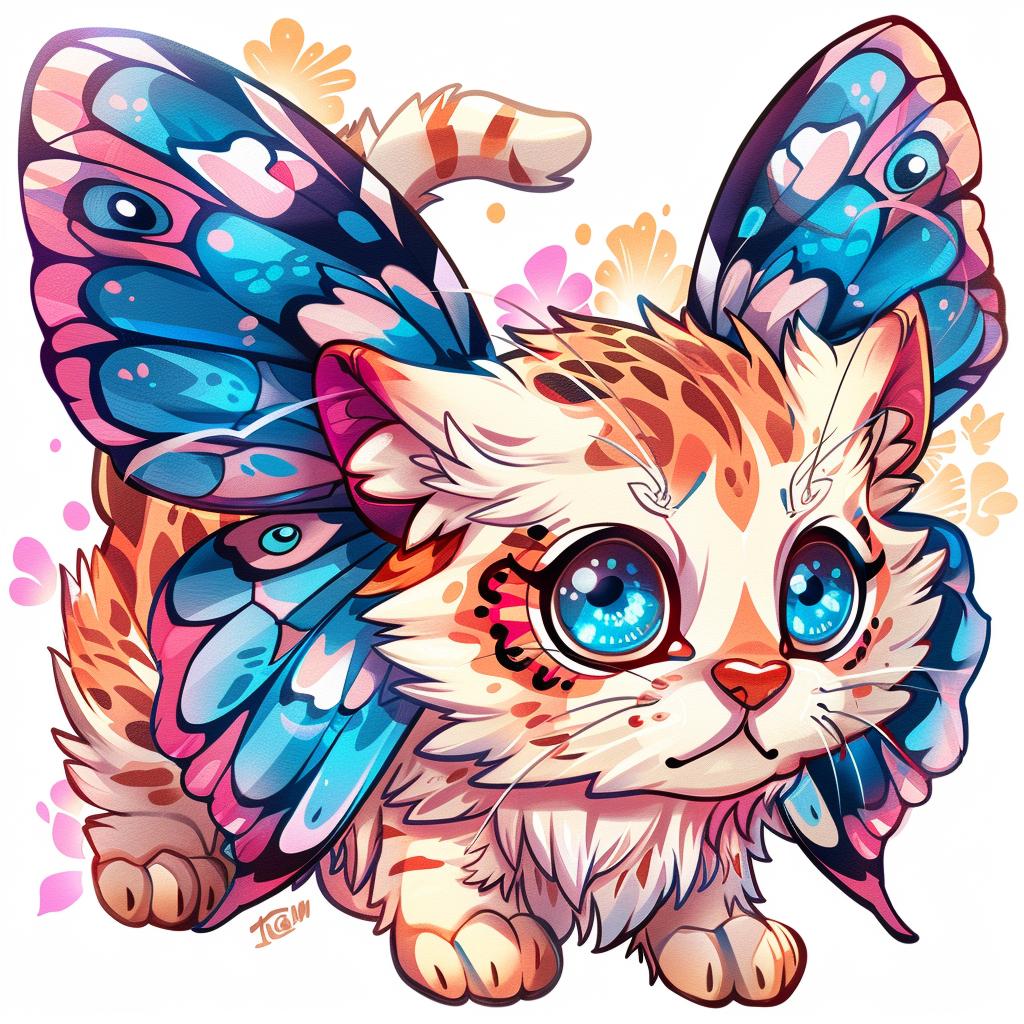 cat  butterfly  wings  tattoo  illustration  art  cartoon  fantasy  graphic  creative 927586