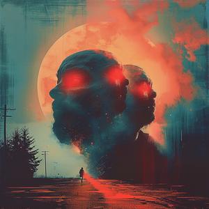 غلاف ألبوم، رسم قمري، تصميم كروموليثوغرافي، موسيقى، رسم توضيحي عتيق، مفاهيمي 1053520