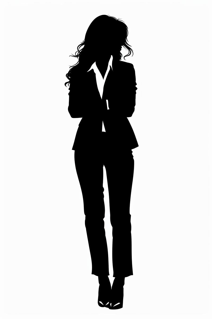 woman  business  silhouette  vector  SVG  illustration  attire  white  graphic  professional 954040