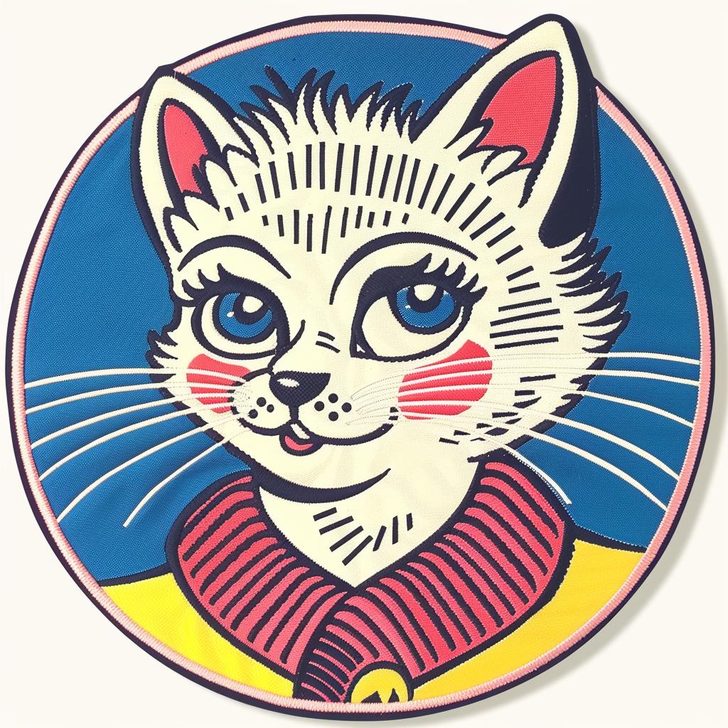 patch  stitch  chenille  cat  sweater  hipster  streetwear  animal  minimal  cool 961417