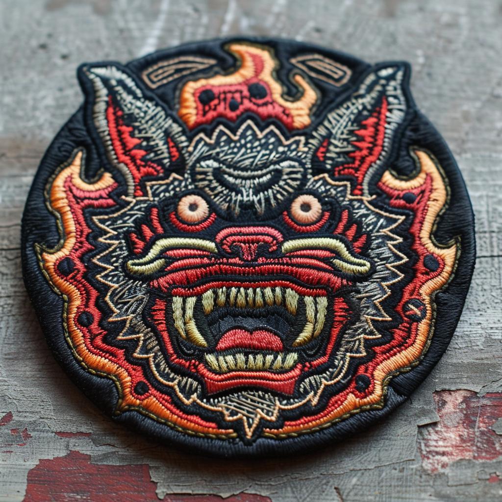 patch  embroidery  demon  chenille  hip-hop  streetwear  minimalist  design  fantasy  bold 961453