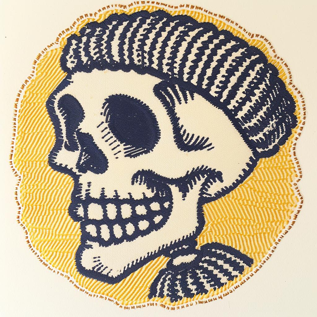 skull  hat  patch  chenille  streetwear  hip-hop  kawaii  simple  minimal  design 961154