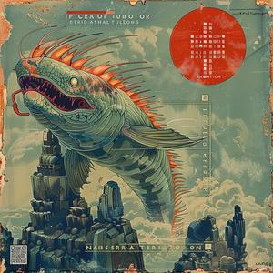 album  cover  ocean  artwork  leviathan  chromolithography  graphic  stylized  music  design 1040217