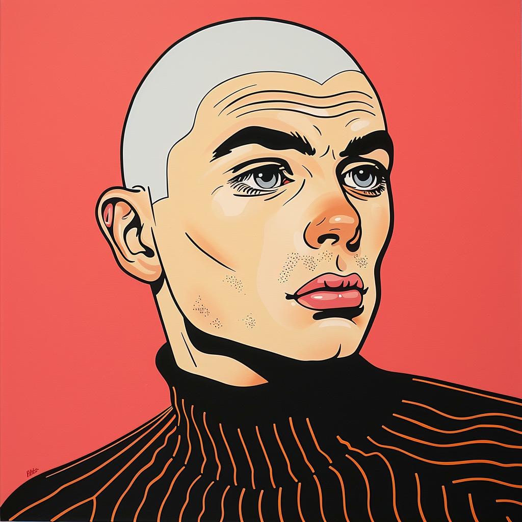 man  bald  painting  male  portrait  40s  art  expression  realistic  characteristic 973868