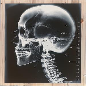 x-ray  skull  black  white  illustration  medical  image  human  anatomy  art 1061768