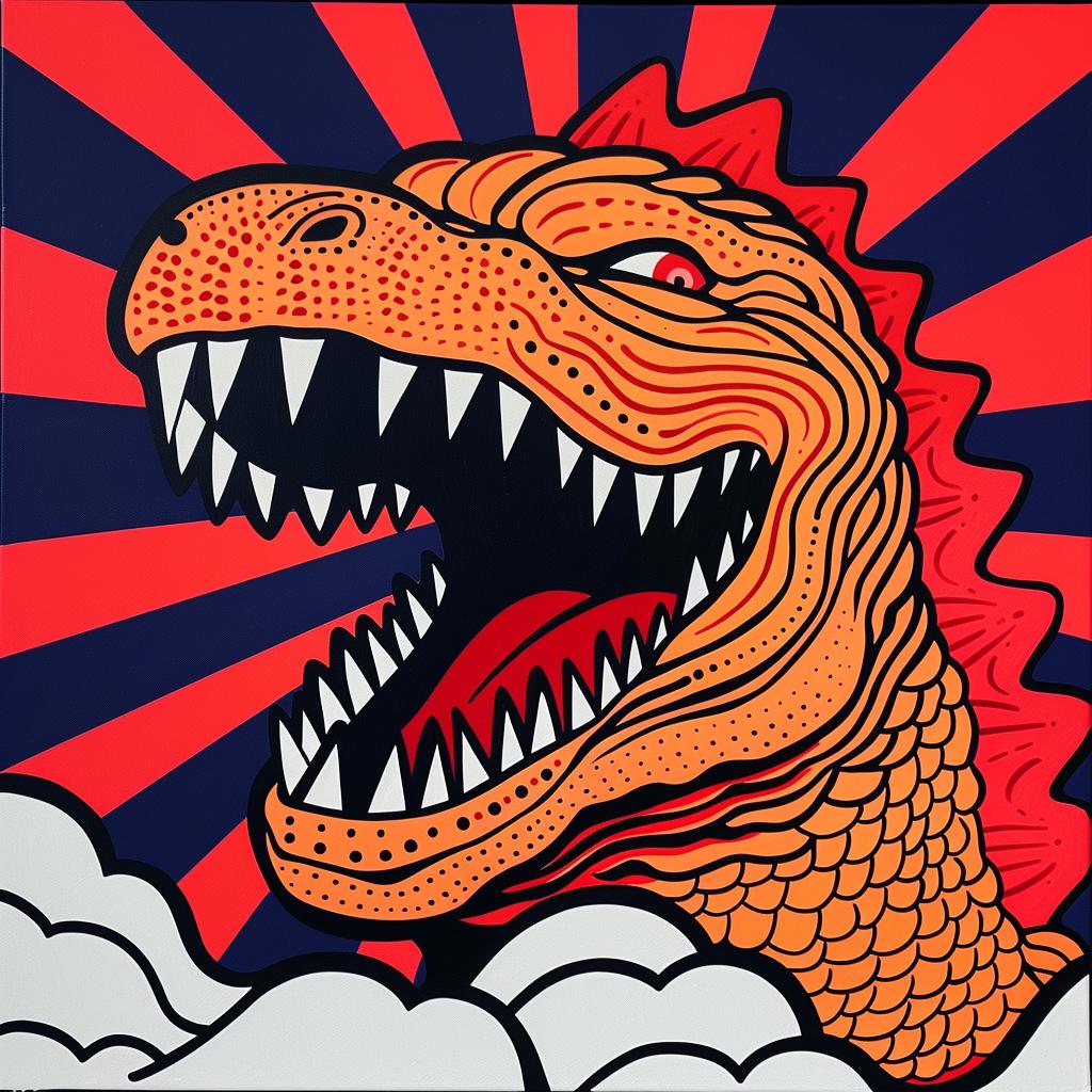 dinosaur  poster  head  art  graphic  illustration  wildlife  bold  color  design 973136