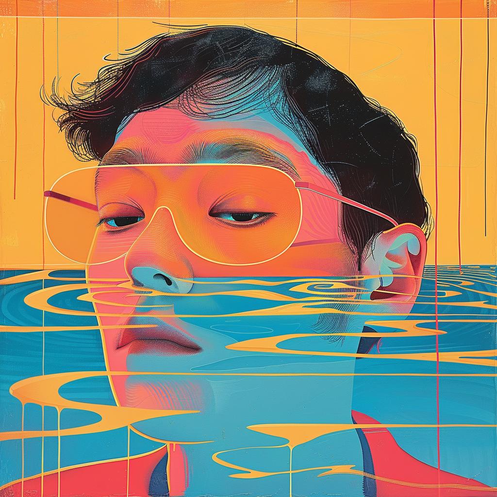painting  man  sunglasses  surreal  Joan Cornella  art  creative  colorful  playful  vivid 977806